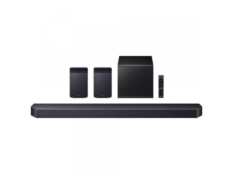 Samsung HW-Q930H беспроводные тыловые колонки surround 70 Вт вид сбоку
