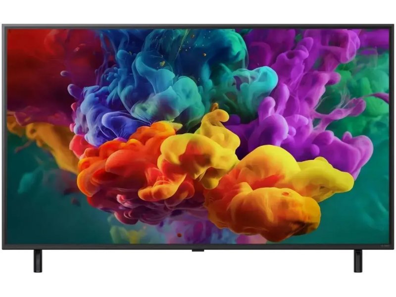 LG 50QNED85B6A вид спереди &mdash; QNED 4K телевизор 50 дюймов 2026 с Mini LED подсветкой