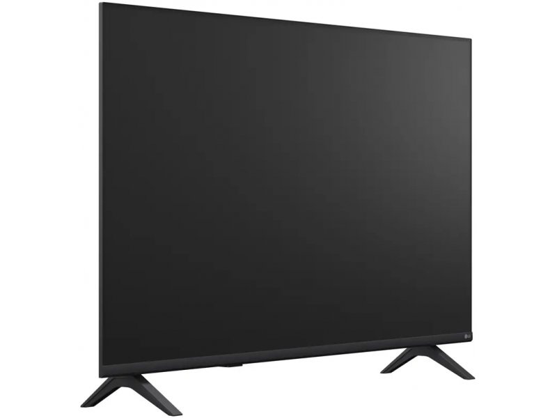 LG 55NU900B6LA выключенный экран — глубокий чёрный VA-матрицы, вид спереди