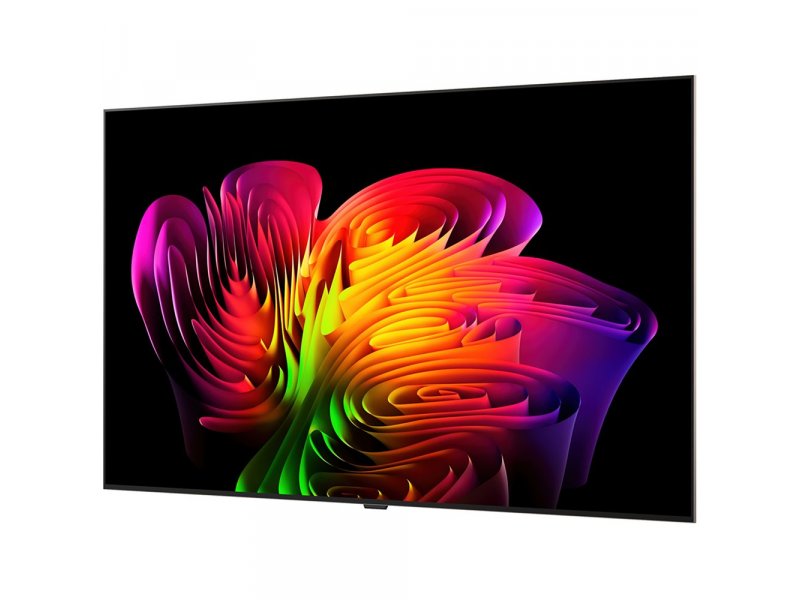 LG OLED77W69RLA боковой профиль — толщина корпуса 0,9 см для настенного монтажа вплотную к стене