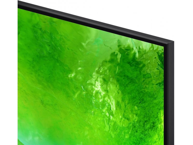 Samsung QE75QN80H — крупный план Neo QLED матрицы с зелёным контентом, детализация и чёткость
