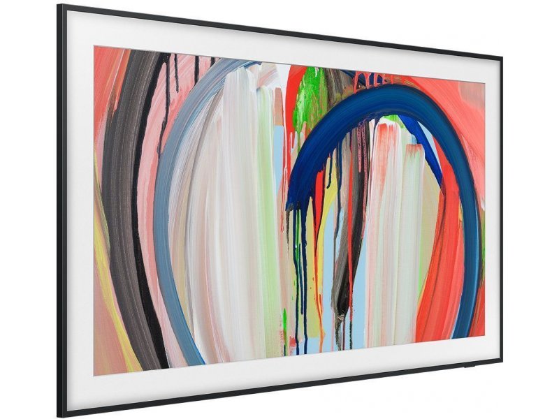 Samsung The Frame QE55LS03H — тонкие края корпуса, вид сбоку