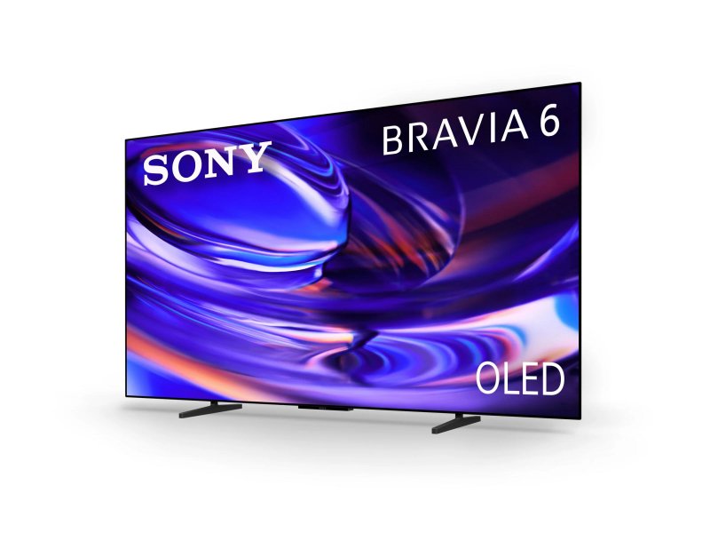 Sony K-55A60 боковой вид на подставке — дизайн и тонкий корпус OLED