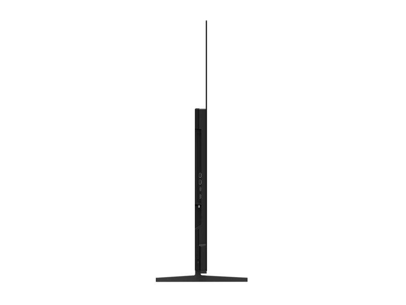 Sony K-77A60 — боковой профиль подставки и тонкого корпуса 77-дюймового OLED