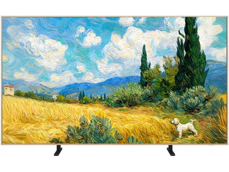 TCL 75A400 Pro 75 дюймов на подставке — QD Mini LED телевизор с цветущим полем на экране