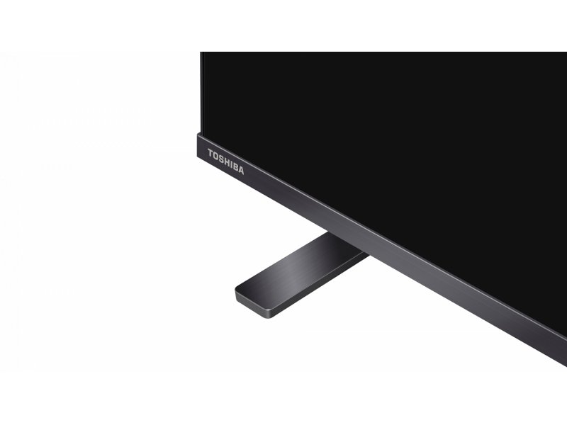 Toshiba 40V37SE нижняя часть и подставка — логотип TOSHIBA на передней кромке