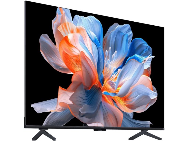 Xiaomi TV X Mini LED 43 2026 — вид под углом, тонкий профиль корпуса 6,6 см