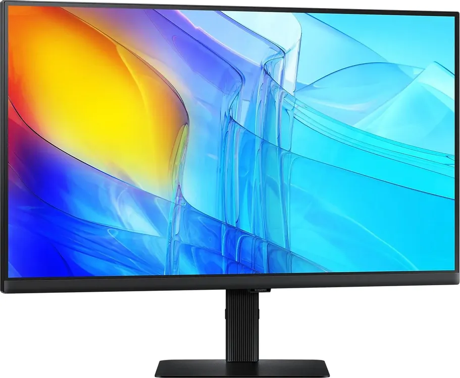 Samsung S27D800EAI горизонтальная ориентация экрана демонстрация качества дисплея 4K IPS