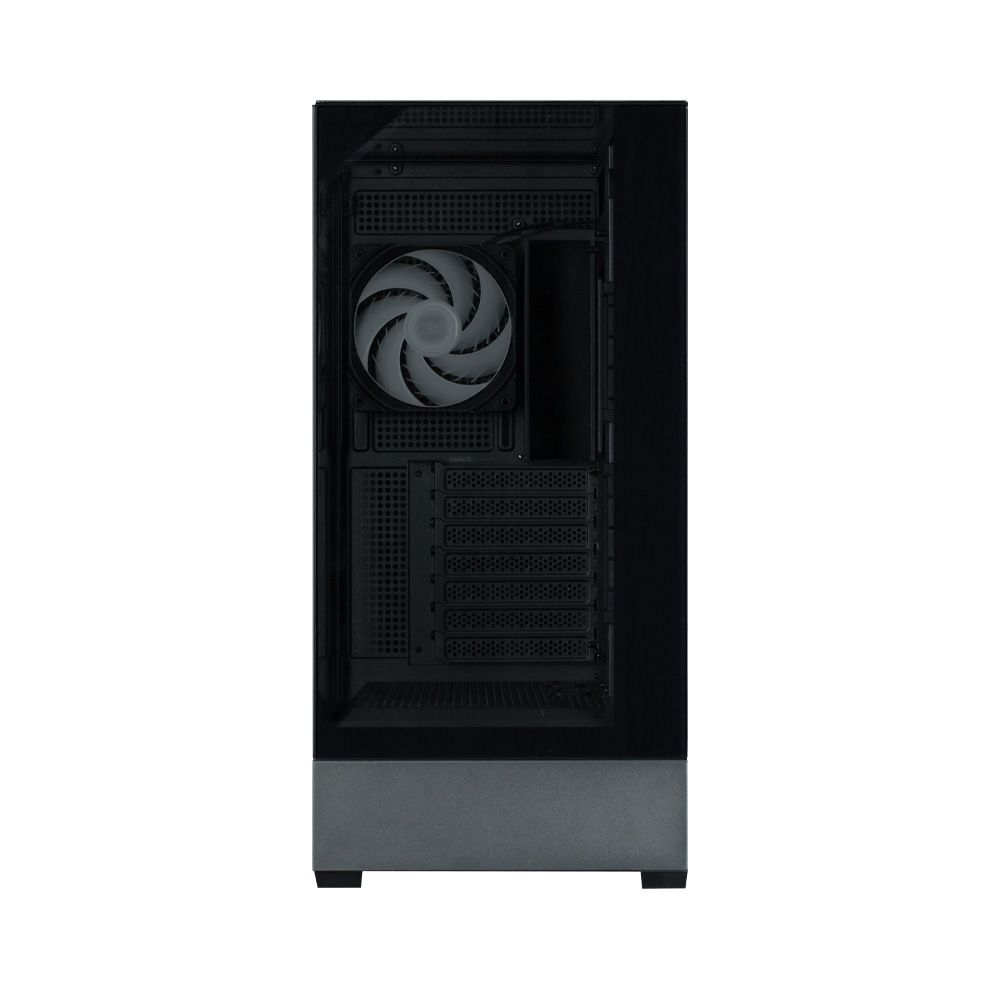 Zalman P40 Prism Plus внутреннее пространство слоты для видеокарты и процессорного кулера