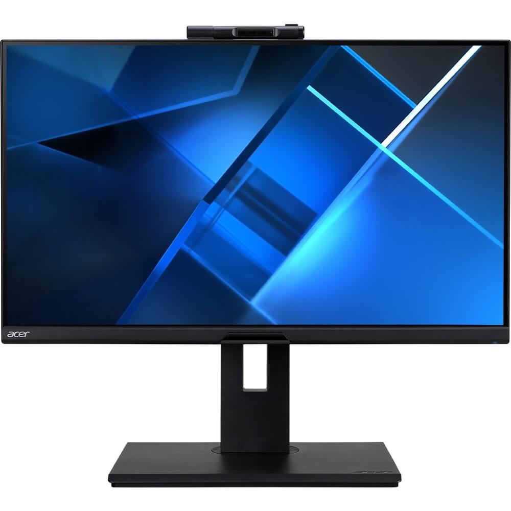 Acer Vero B278Kbemiqprcuzx вид спереди с регулируемой подставкой и встроенной веб-камерой