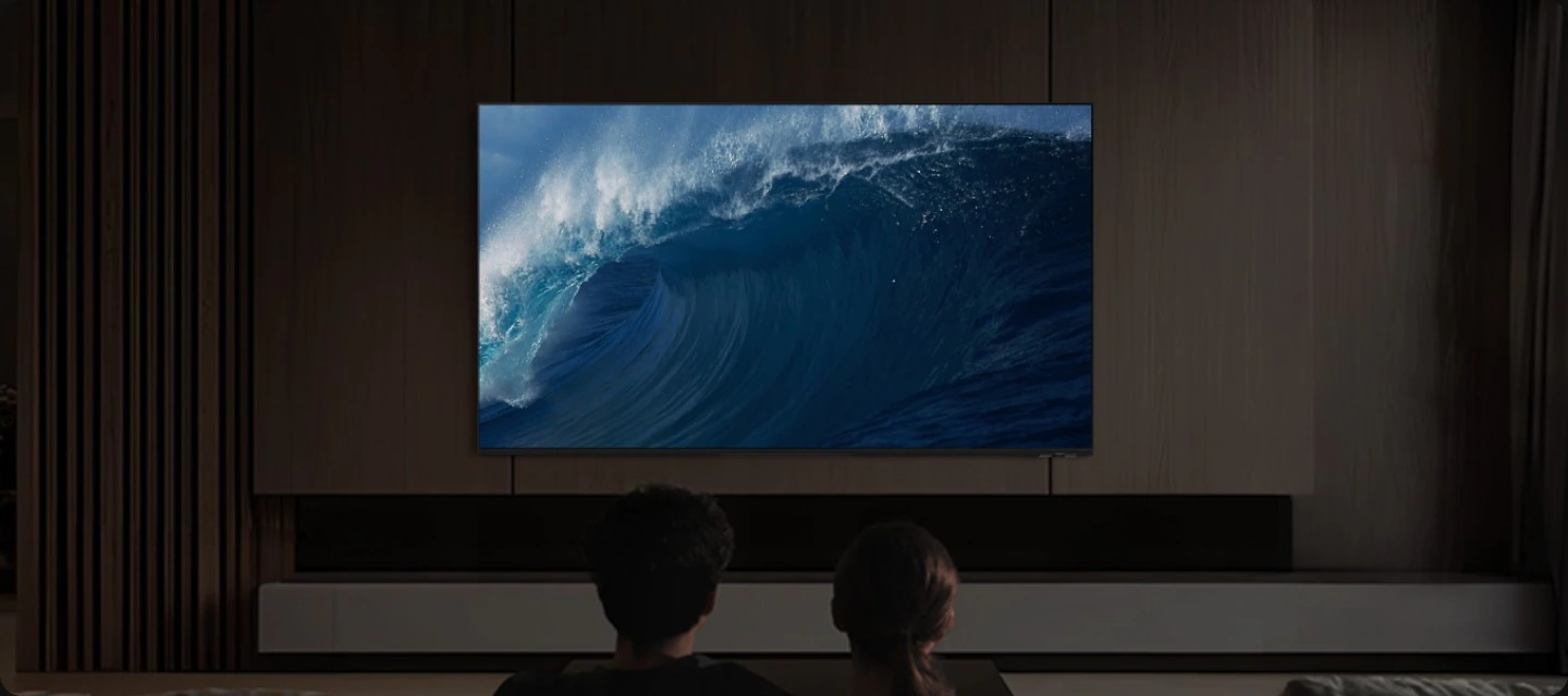 Samsung QE55S90H Dolby Atmos — виртуализация звукового купола с боковыми и направленными вверх динамиками