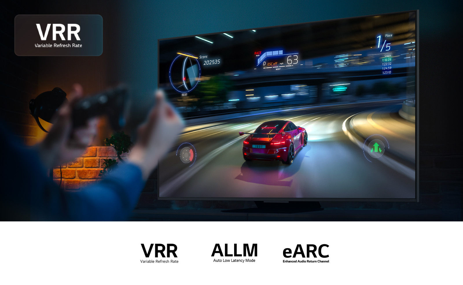 VRR, ALLM и eARC &mdash; наглядные режимы для гейминга и звука