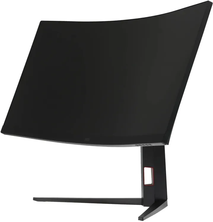 AOC Gaming CU34G4 вид под углом кривизна экрана компактная подставка