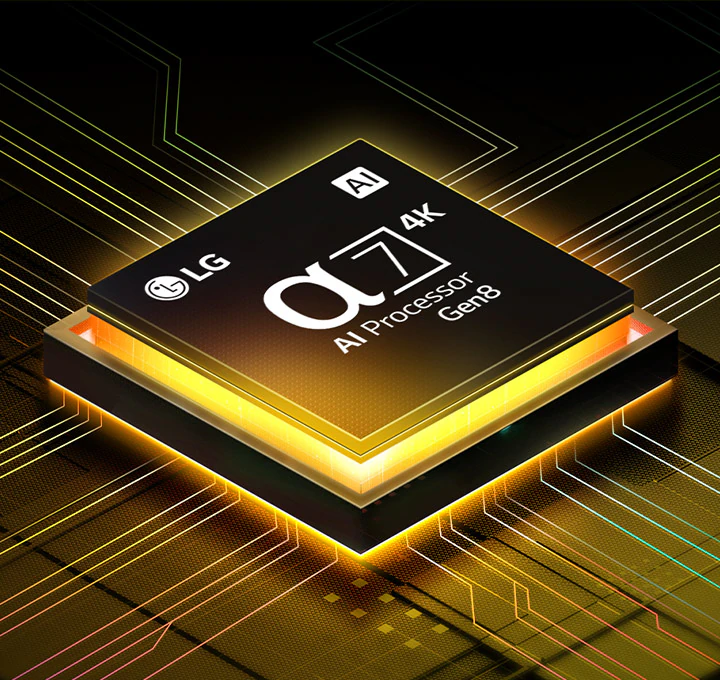 LG &alpha;7 4K AI Processor Gen8 &mdash; процессор изображения для 50NANO90A6B