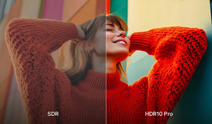 Сравнение SDR vs HDR10 Pro на LG 50NANO90A6B