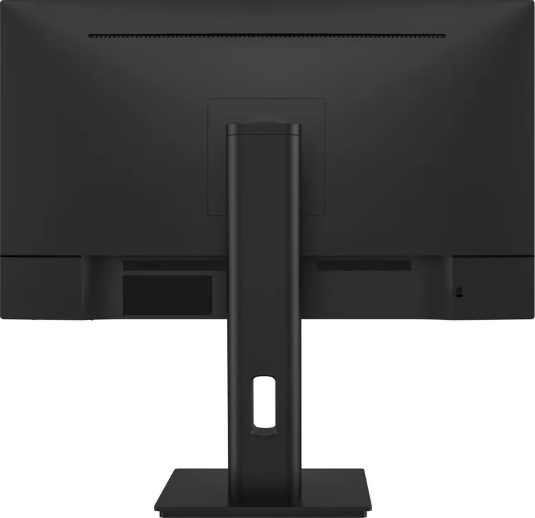 NPC MQ2757 задняя панель разъёмы HDMI DisplayPort и кабельный проход