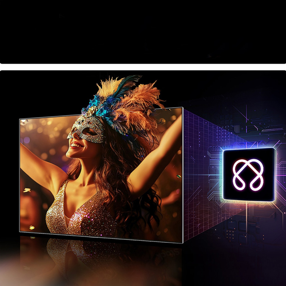 AI-обработка изображения и звука на LG OLED55G5 — сравнение кадра до и после обработки α11 AI Gen2