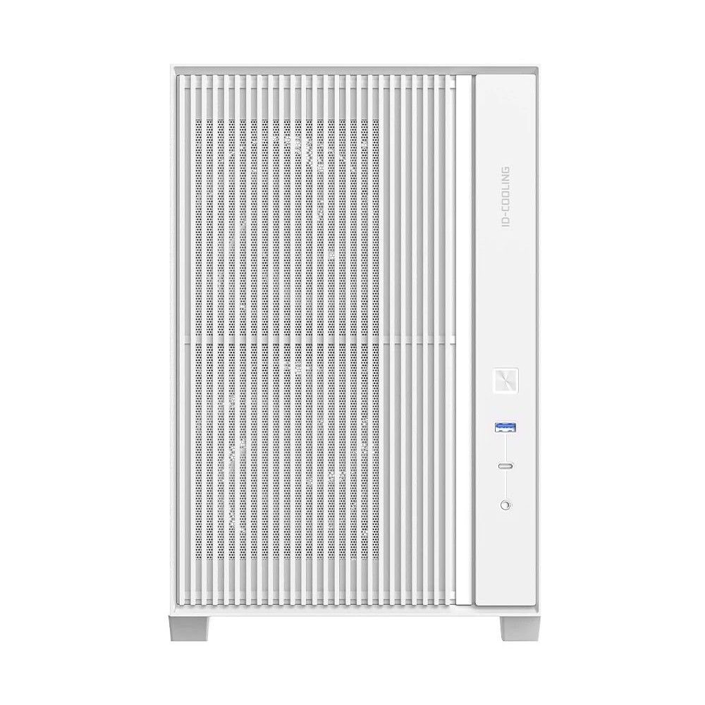 ID-Cooling FLOW 500 AIR WH белый фронтальная панель металлическая сетка USB-C разъёмы