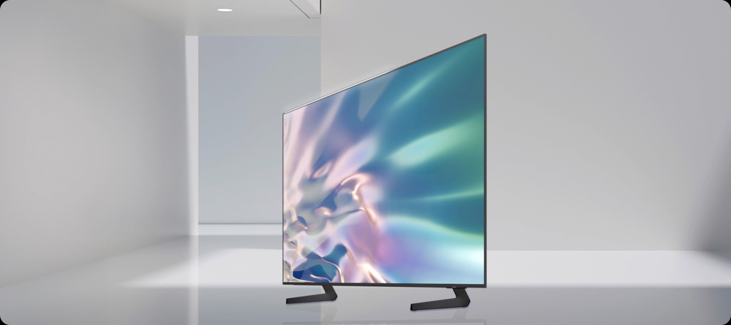 Дизайн Contour телевизора Samsung QE55S85FAEXRU — плавный силуэт моноблока