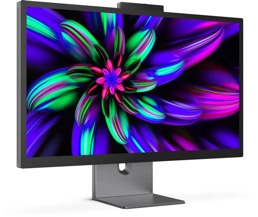Philips Brilliance 27E3U7903 вид спереди под углом цветопередача IPS 5K