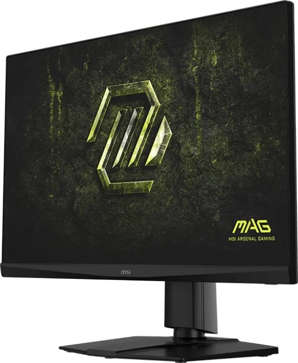 MSI MAG 272QPF E20 Rapid вид сбоку &mdash; тонкий профиль корпуса и регулируемая подставка