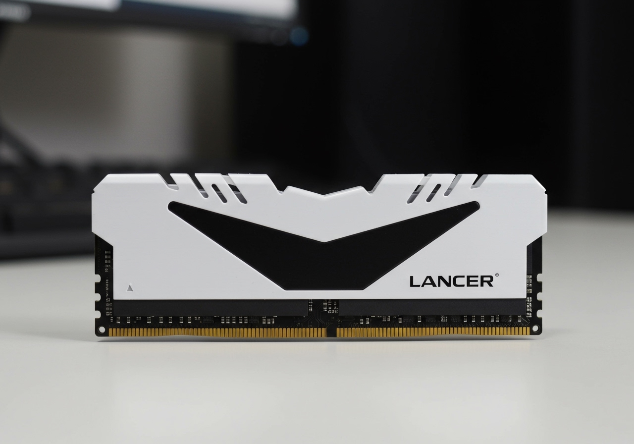 Оперативная память ADATA Lancer AX5U6000C3016G-DCLARWH, DDR5 2х 32ГБ 6000 МГц, DIMM, RTL - общий вид