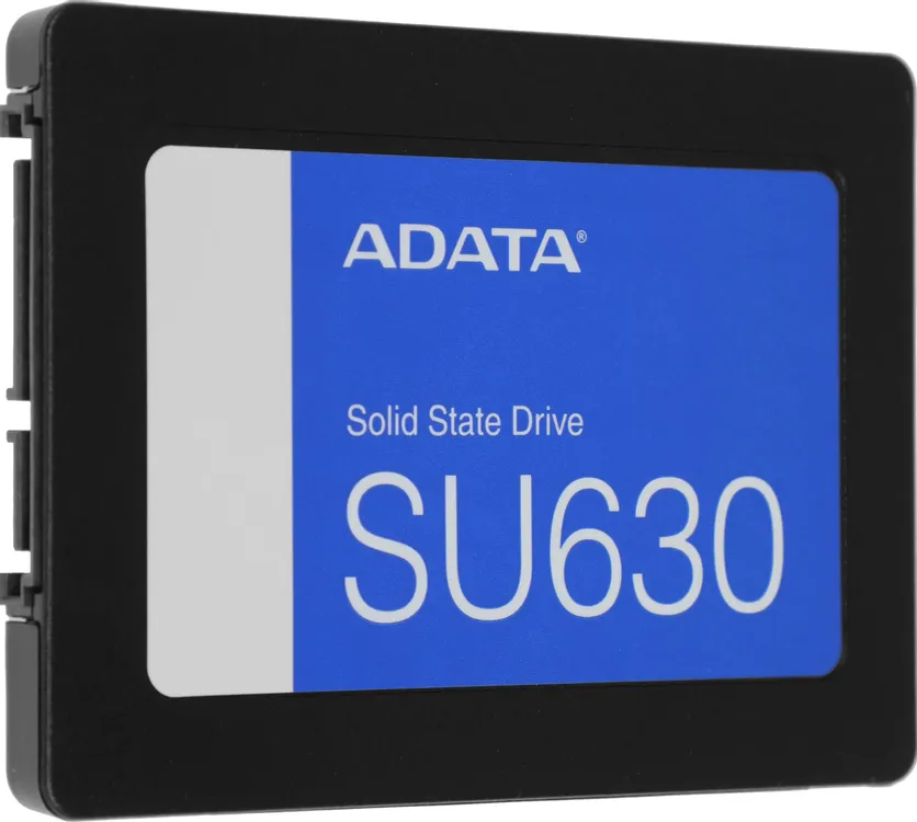 ADATA SU630 480 ГБ — боковой профиль толщиной 7 мм в форм-факторе 2.5 дюйма