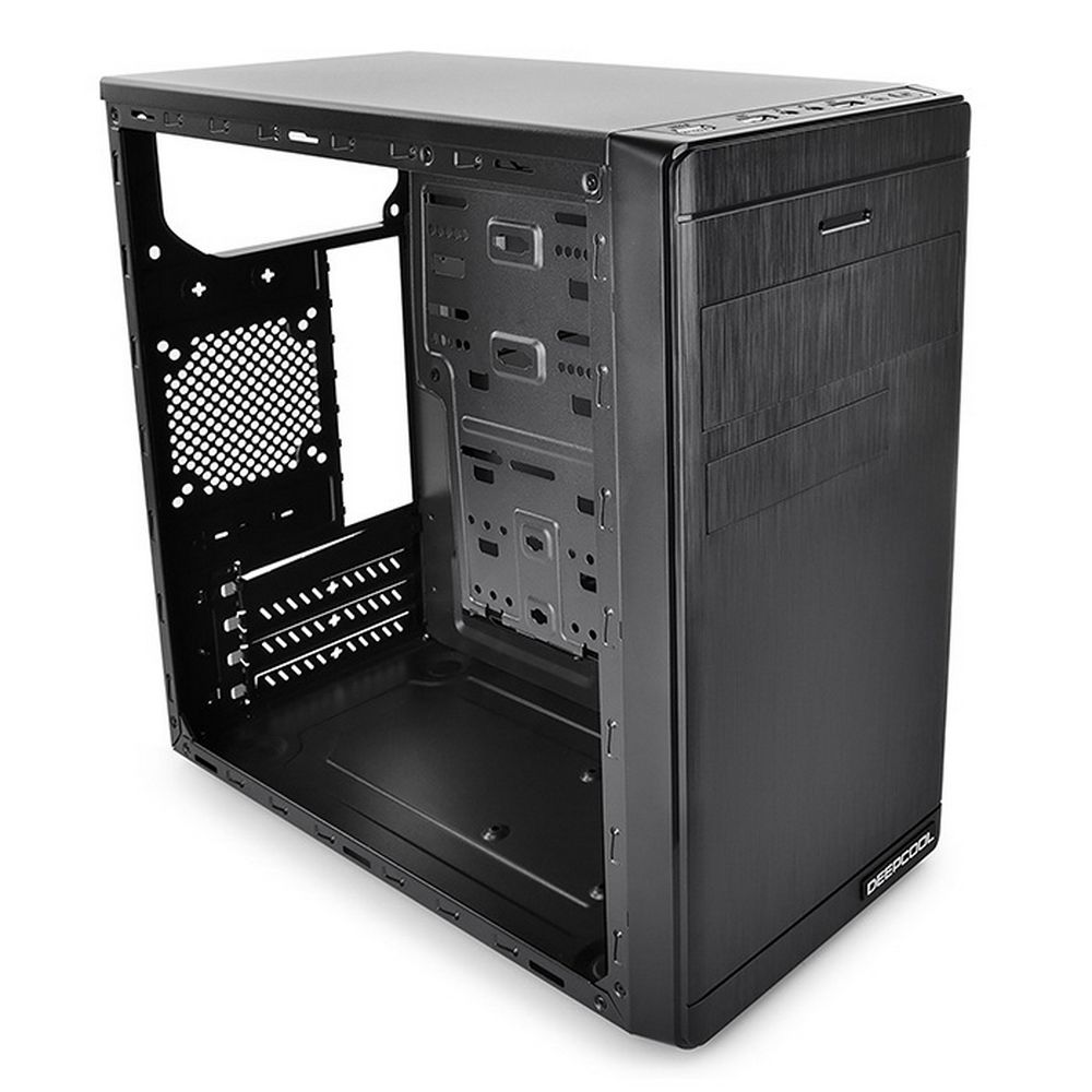 DeepCool WAVE V2 открытая боковая панель, внутренние отсеки и слоты расширения