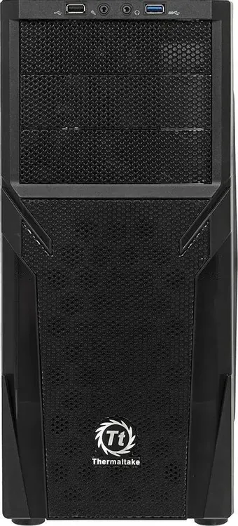 Thermaltake Versa H21 внутренняя компоновка отсеки для накопителей и слоты расширения