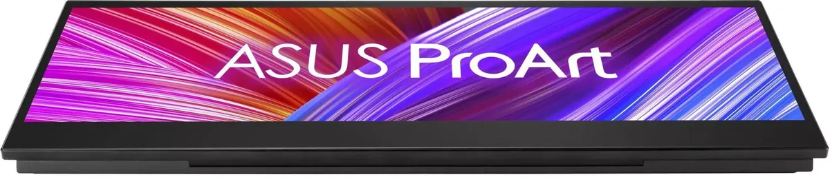 ASUS PA147CDV профиль сбоку ультратонкий дизайн минимальная толщина корпуса