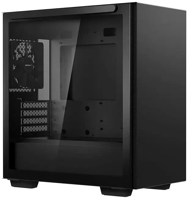 DeepCool MACUBE 110 внутренняя структура направляющие для видеокарты и слоты расширения
